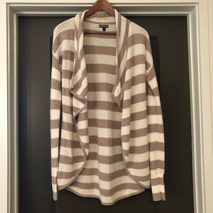 Express Womens Cardigan Size SP Tan